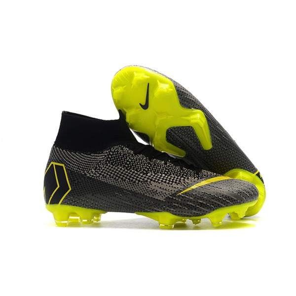 nike mercurial superfly 6 grey and yellow