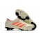 Men's Soccer Shoes - adidas Copa 19.1 FG Off White Solar Red Core Black Men's Soccer Shoes - adidas Copa 19.1 FG
