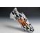 2015 Adidas Messi F50 AdiZero TRX FG Soccer Cleats Black White Orange