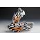 2015 Adidas Messi F50 AdiZero TRX FG Soccer Cleats Black White Orange