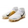 Men's Soccer Shoes - Nike Phantom Vision Elite DF FG White Gold