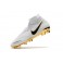 Men's Soccer Shoes - Nike Phantom Vision Elite DF FG White Gold