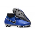 Nike Phantom Vision Elite DF FG Football Boots Racer Blue Metallic Silver Black Volt