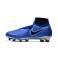 Nike Phantom Vision Elite DF FG Football Boots Racer Blue Metallic Silver Black Volt
