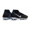 Men's Soccer Shoes - Nike Phantom Vision Elite DF FG Black Blue