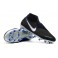 Men's Soccer Shoes - Nike Phantom Vision Elite DF FG Black Blue