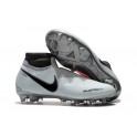 Nike Phantom Vision Elite DF FG Football Boots Grey Red