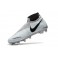 Nike Phantom Vision Elite DF FG Football Boots Grey Red