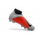 Nike Phantom Vision Elite DF FG Football Boots Grey Red
