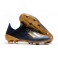 adidas X 19.1 FG New Soccer Cleat Core Black Blue Gold adidas X 19.1 FG New Soccer Cleat
