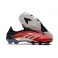 adidas Predator Archive Firm Ground Cleats Black Red Silver