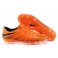 Nike hypervenom phantom ACC Premium FG Football Cleats for Men Black Orange