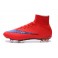 Nike New Mercurial Superfly FG Men's Firm-Ground Soccer Boots Bright Crimson Persian Violet Black