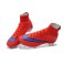 Nike New Mercurial Superfly FG Men's Firm-Ground Soccer Boots Bright Crimson Persian Violet Black