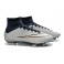 2015 Nike Men's Mercurial Superfly FG Football Cleats Metallic Silver White Hyper Turq Black