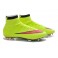 Nike Mercurial Superfly FG Soccer Cleats Cheap Shoes Volt Hyper Pink Black