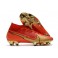 Nike 2021 Mercurial Superfly VII Elite FG CR100 Red Gold Nike 2021 Mercurial Superfly VII Elite FG