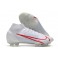 Nike Mercurial Superfly 8 Elite FG Soccer Cleats White Red