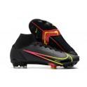 Nike Mercurial Superfly VIII Elite FG Boot Black Cyber Off Noir