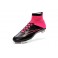 Nike Mercurial Superfly FG Soccer Cleats Cheap Shoes Black Hyper Pink