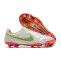 Nike Tiempo Legend 9 Elite FG New White Black Bright Crimson Pink Blast