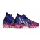 Adidas Predator Edge+ FG Soccer Cleats Team Collegiate Purple Silve Metallic Team Shock Pink 2