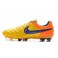 2015 Men's Soccer Boots Nike Tiempo Legend V FG Laser Orange Persian Violet Total Orange Violet