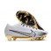 Nike Air Zoom Mercurial Vapor XV Elite FG White Gold Nike Air Zoom Mercurial Vapor XV Elite FG