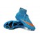 Nike Mercurial Superfly FG Soccer Cleats Cheap Shoes Blue Orange