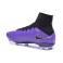2015 Nike Men's Mercurial Superfly FG Football Cleats Purple Green Black