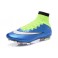 Nike Mercurial Superfly FG Soccer Cleats Cheap Shoes Blue Lagoon White Volt Black