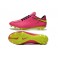 Mens Nike New Hypervenom Football Boots FG Cleats Pink Black Volt