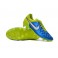 Nike Tiempo Legend V FG Firm Ground Soccer Shoes Blue White Black Volt