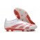 adidas Predator Elite Laceless FG White Crimson adidas Predator Elite Laceless