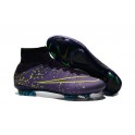 2015 Nike Men's Mercurial Superfly FG Football Cleats Violet Volt Black Blue Green