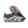 adidas Predator Elite Laceless FG Black White adidas Predator Elite Laceless FG