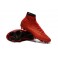 Nike Mercurial Superfly FG Soccer Cleats Cheap Shoes Black Red Golden
