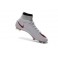 Nike New Mercurial Superfly FG Men's Firm-Ground Soccer Boots White Red Black