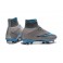 Nike Mercurial Superfly FG Soccer Cleats Cheap Shoes Grey Blue Black
