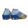 Adidas F50 Elite Mid-Cut FG Cleat Celestial Victory - Blue Fusion Lucid Lemon Lucid Pink