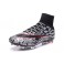 Nike Mercurial Superfly FG Soccer Cleats Cheap Shoes Leopard White Red Black