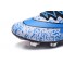 2015 Nike Men's Mercurial Superfly FG Football Cleats Leopard Blue White Black
