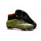 Nike New Mercurial Superfly FG Men's Firm-Ground Soccer Boots Volt Red Black White