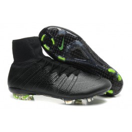 2015 Nike Men's Mercurial Superfly FG Football Cleats Black