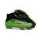 Nike Mercurial Superfly FG Soccer Cleats Cheap Shoes Green Black