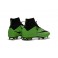 Nike Mercurial Superfly FG Soccer Cleats Cheap Shoes Green Black