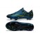 Men's New Soccer Shoes Nike Mercurial Vapor X FG Squadron Blue Black Volt