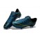 Men's New Soccer Shoes Nike Mercurial Vapor X FG Squadron Blue Black Volt