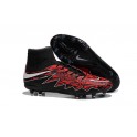 New Cleats For Men Nike HyperVenom Phantom II FG Lewandowski Black White Red