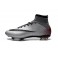 Nike Mercurial Superfly FG Soccer Cleats Cheap Shoes CR500 Silvery Black Red